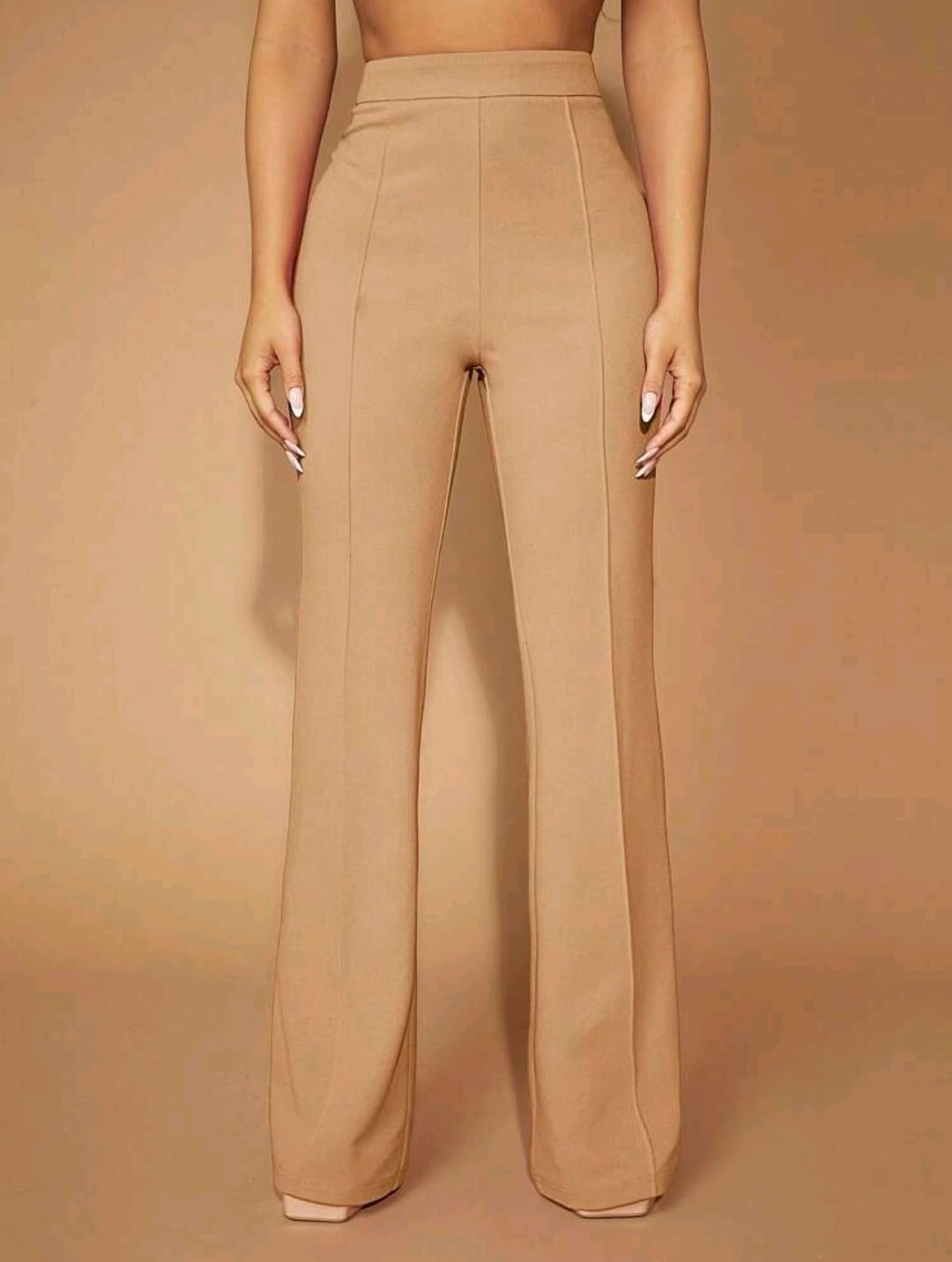 Zara style Charleston suede trousers
