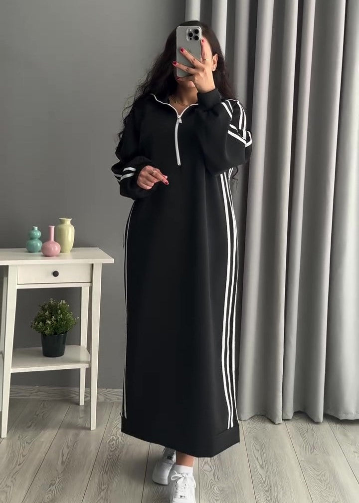 Winter cotton dress T42