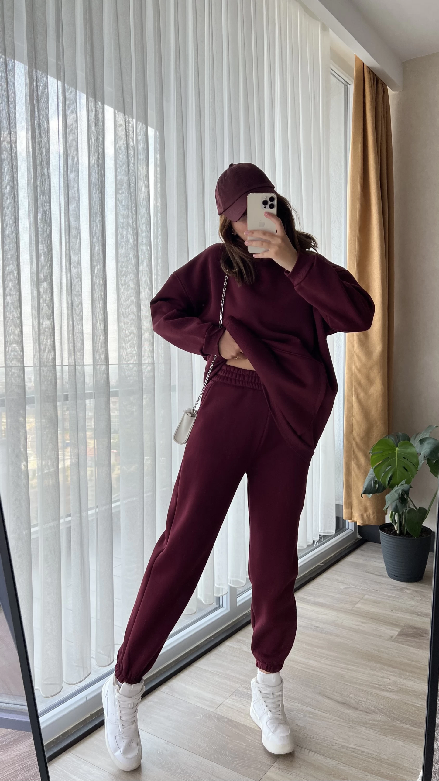 Casual cotton sportswear set (hoodie + pants) T10