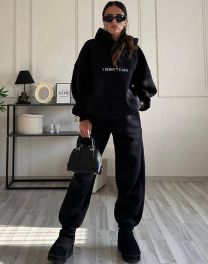 T7 Cotton Casual Sportswear Set (Hoodie + Pants)