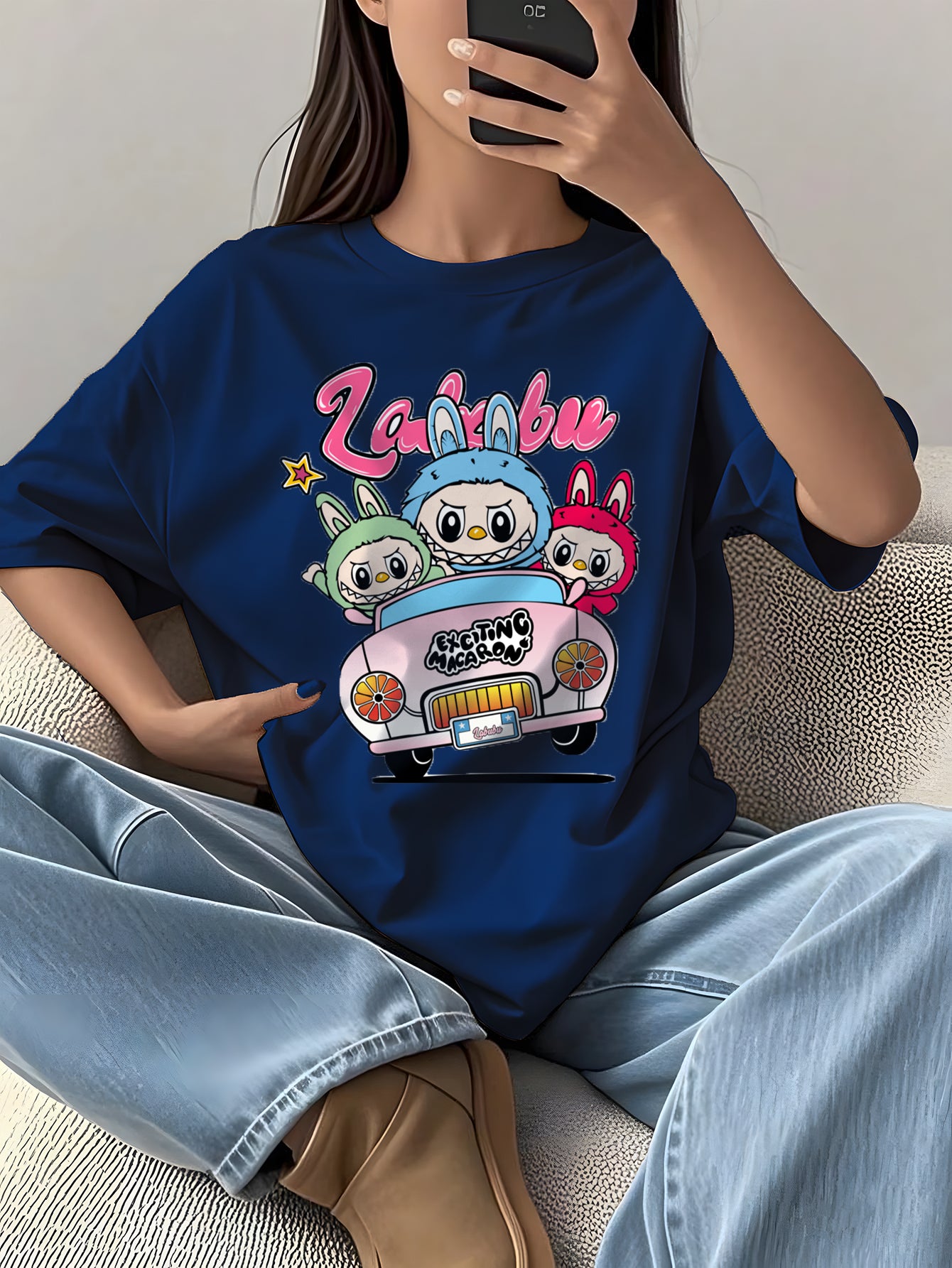 Summer jumpsuit with belt S6