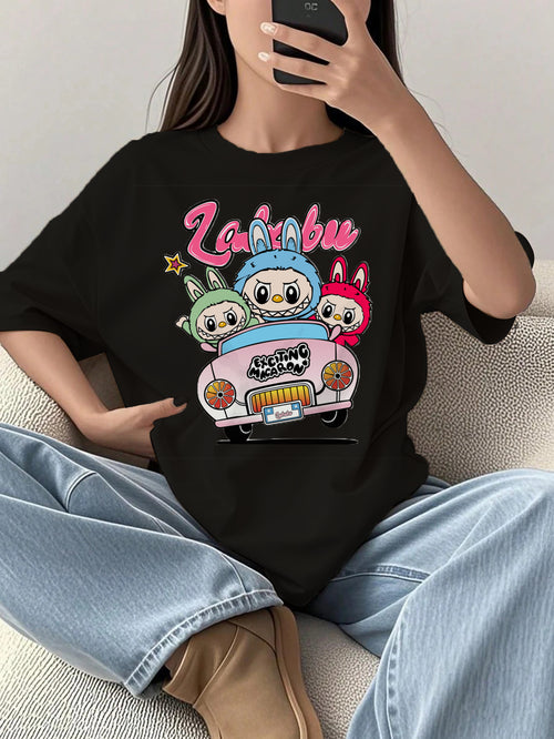 Summer jumpsuit with belt S6