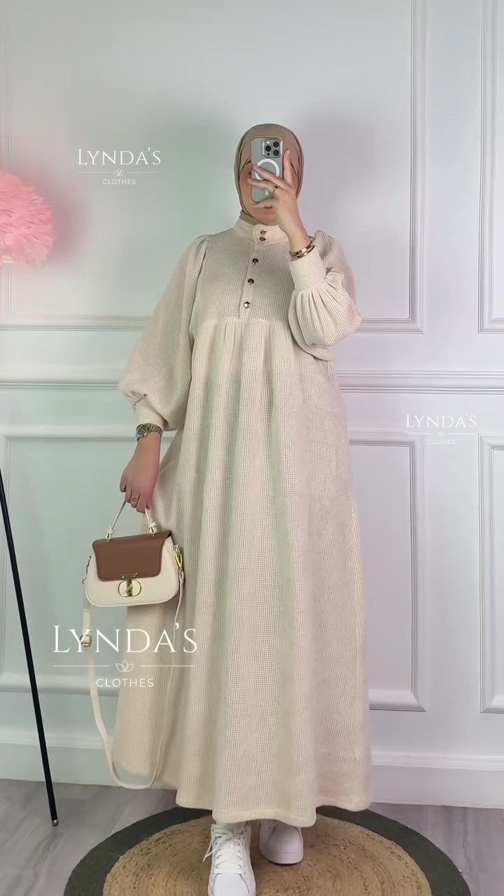 F23 فستان قطيفة بتصميم مميز EG