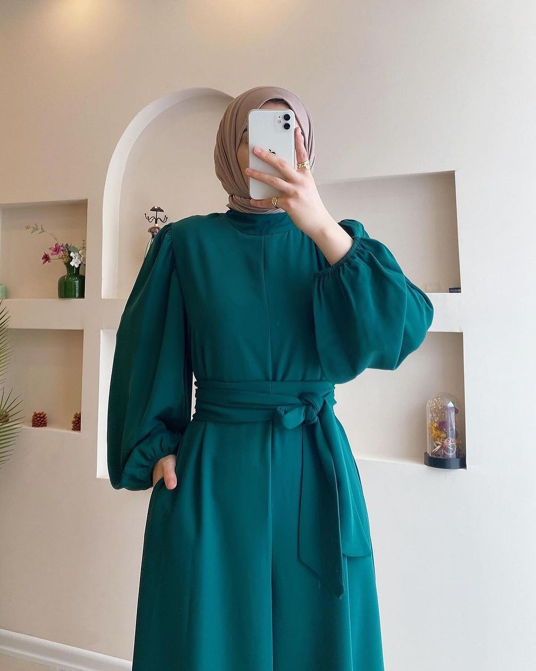 S1 Jumpsuit with Drawstring, Double Pockets and Elastic Sleeves