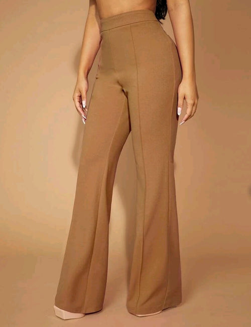 Zara style Charleston suede trousers 
