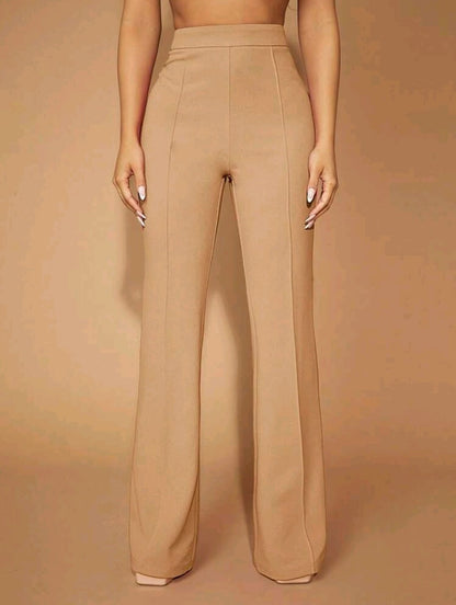 Zara style Charleston suede trousers 