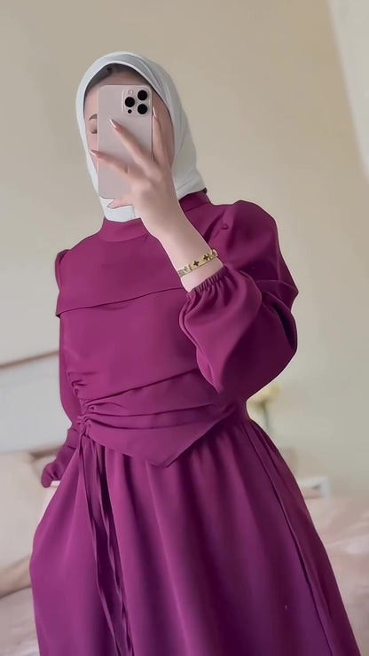 F34 A dress with a unique design 