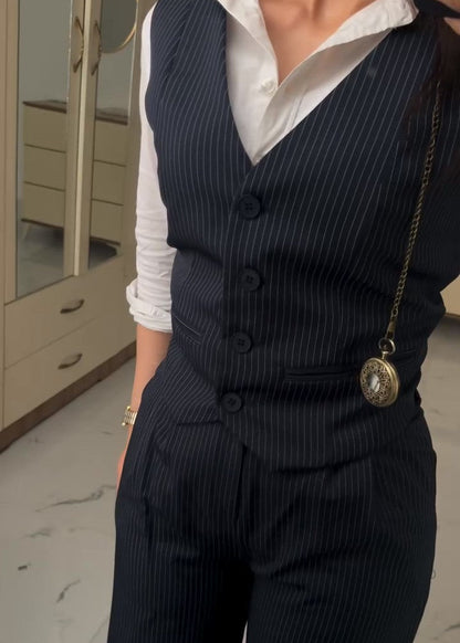 Summer jumpsuit with belt S6