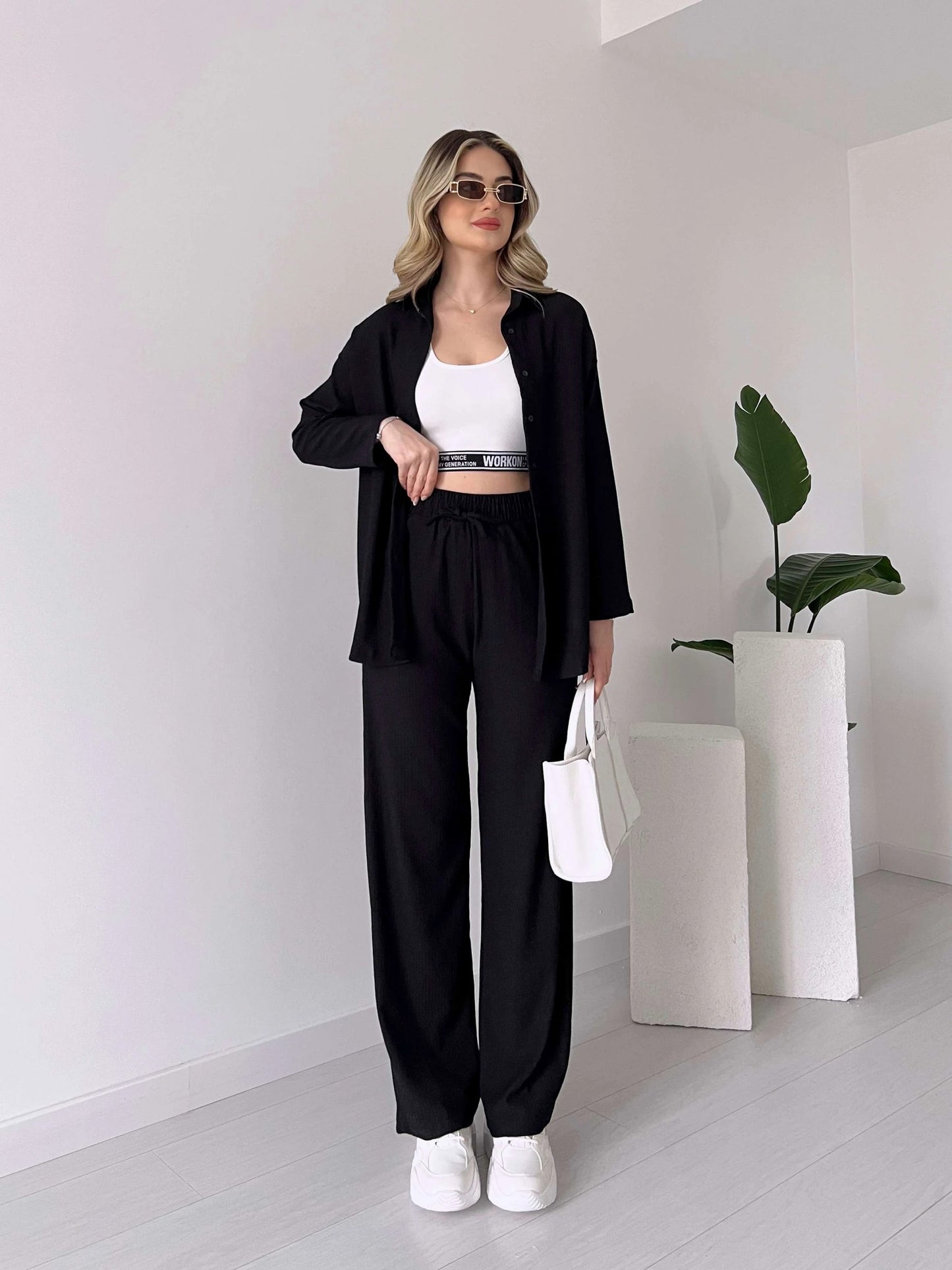 طقم كاجوال ربيعي مميز M11