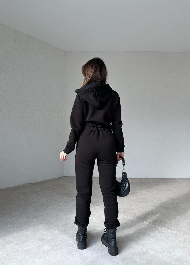AV4 Black Winter Overalls (Jumpsuit) 