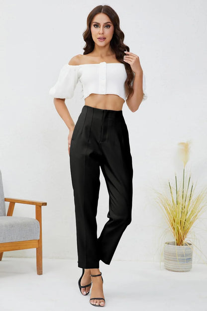 Women's High Waist Trousers B16