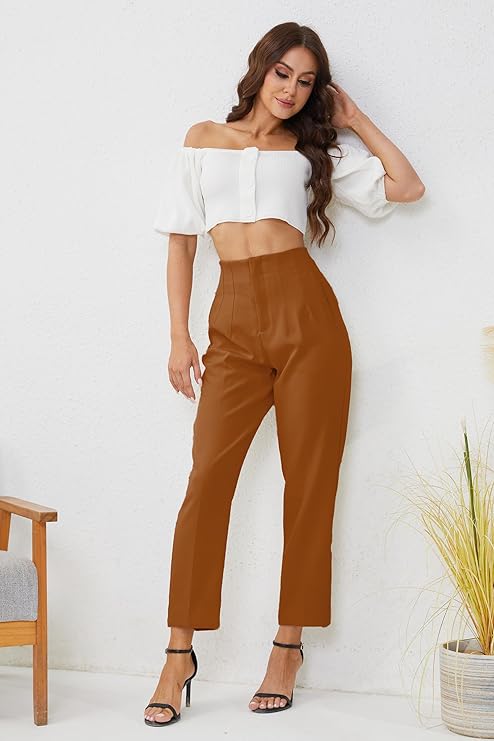Women's High Waist Trousers B16