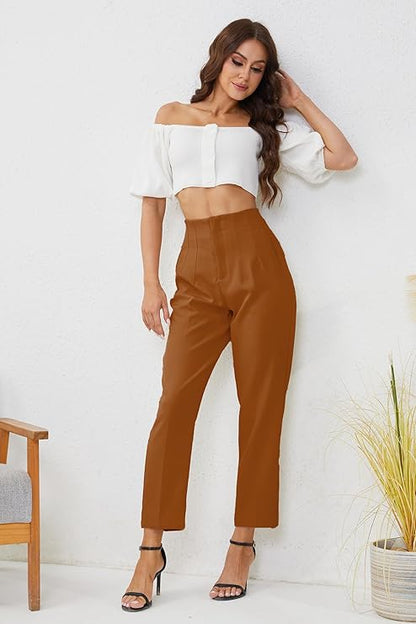Women's High Waist Trousers B16