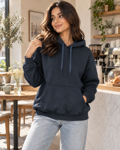 State Free Size Hoodie with Over Size Design - Soft and Comfortable Material H15