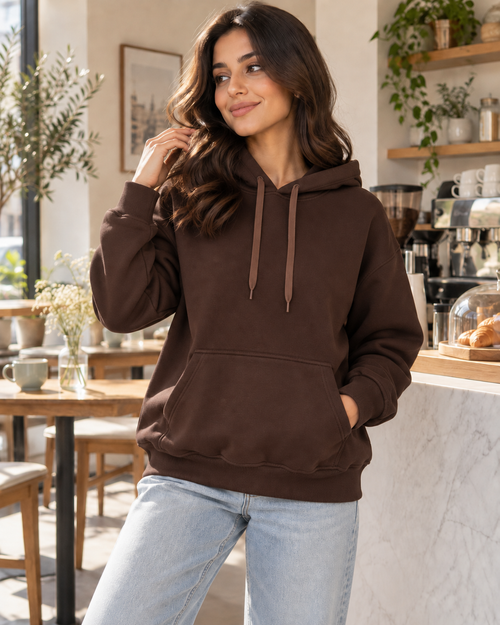 State Free Size Hoodie with Over Size Design - Soft and Comfortable Material H15
