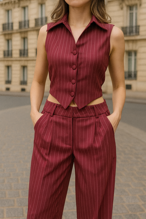 Summer jumpsuit with belt S6