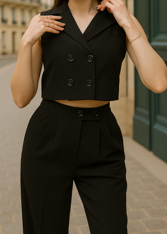 طقم رسمي تركي أنيق 2 قطعة فيست + بنطلون V7