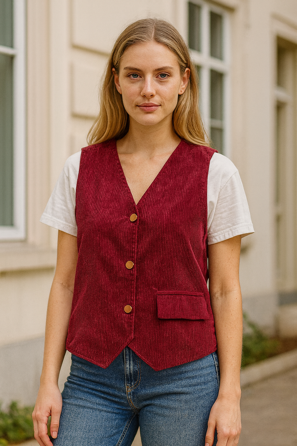 Summer jumpsuit with belt S6