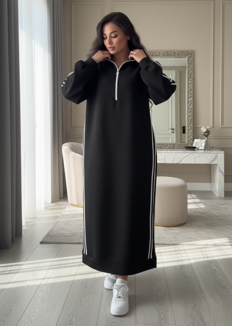 Winter cotton dress T42