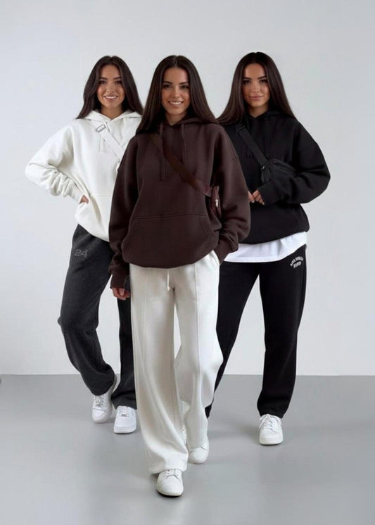 هودي نسائي شتوي بتصميم فريد اوفر سايز H10