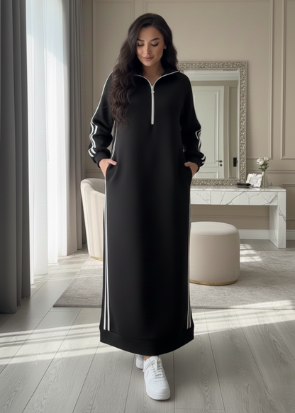 Winter cotton dress T42