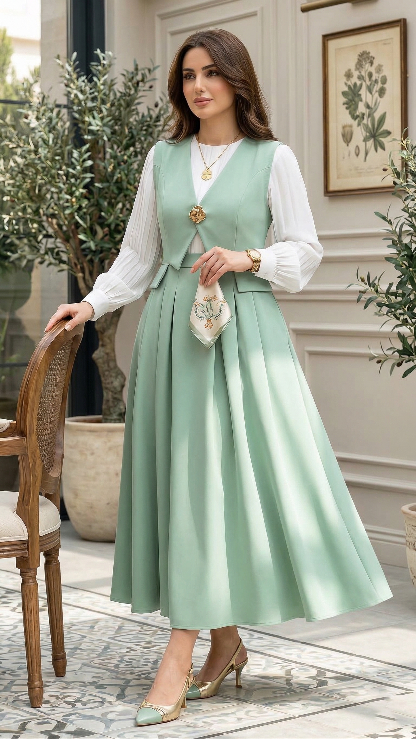 طقم رسمي (جاكت+جيبة) بتصميم مميز وأنيق S80