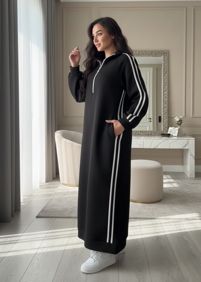 Winter cotton dress T42