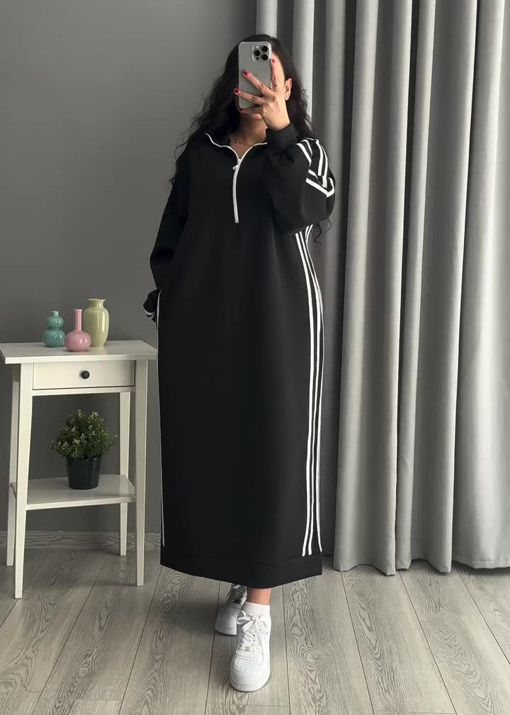 Winter cotton dress T42