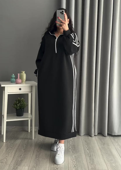 Winter cotton dress T42