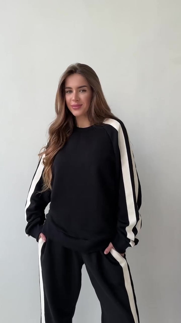 ترنغ ستاَتي قطن (هودي+بنطلون) T24