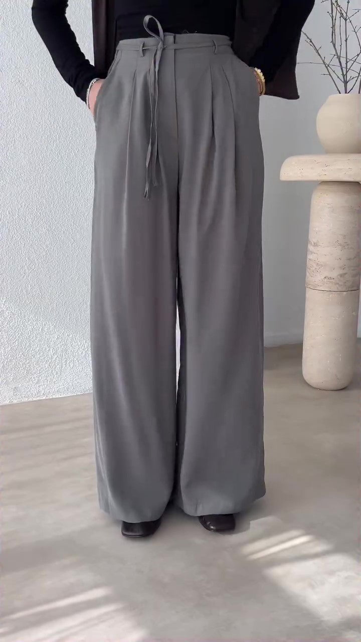 Casual crepe set (shirt + pants) T66 