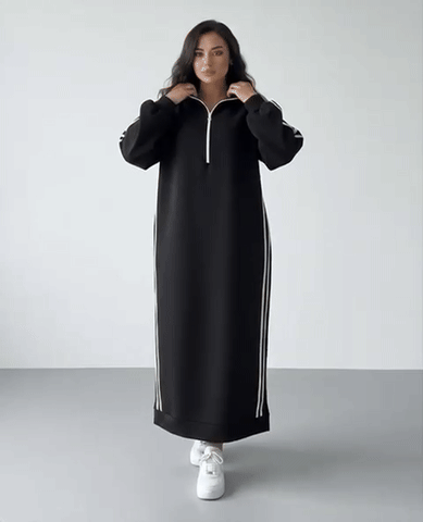 Winter cotton dress T42