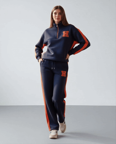 طقم كاجوال رياضي قطن (هودي+بنطلون) T81