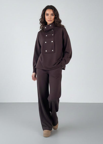 T93 Cotton Casual Sportswear Set (Hoodie + Pants)