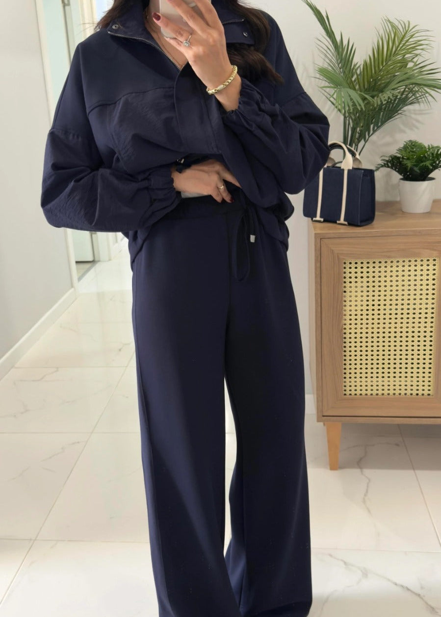 طقم كاجوال رياضي قطن (هودي+بنطلون) T104