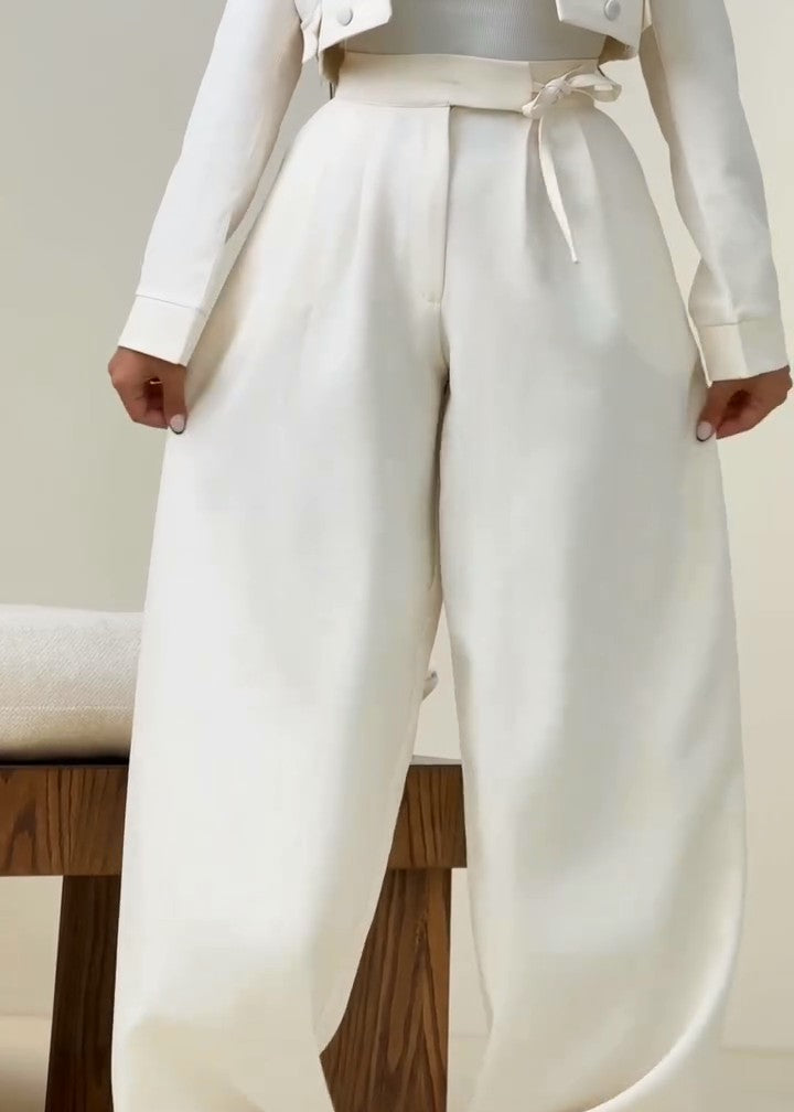 بنطلون كاجوال حريمي بتصميم عصري B23