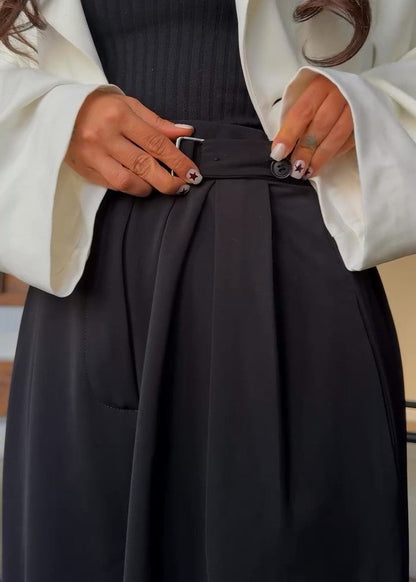 بنطلون كاجوال حريمي بتصميم شيك B22