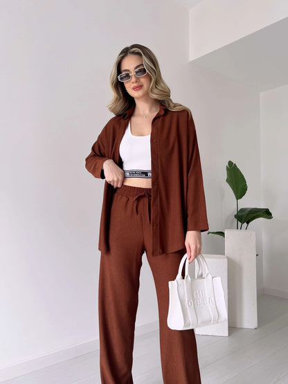 طقم كاجوال ربيعي مميز M11