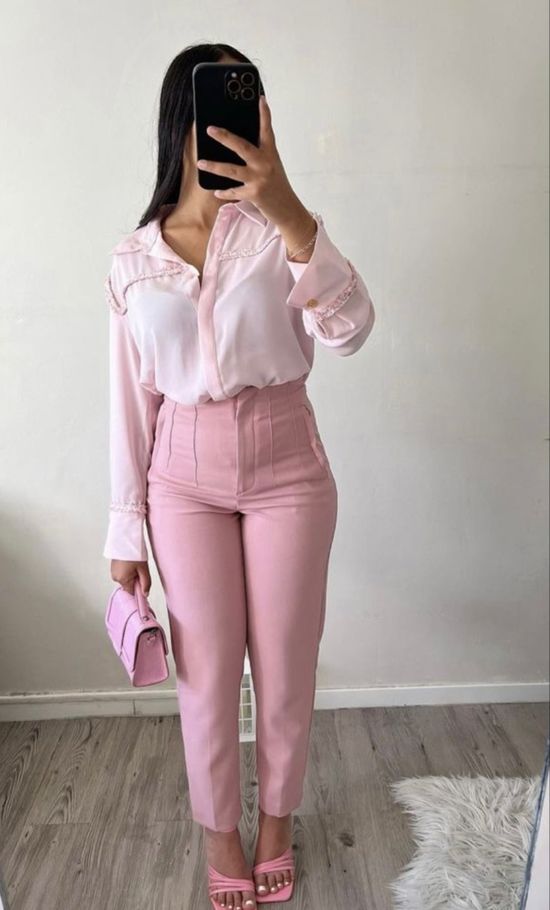 Women's High Waist Trousers B16