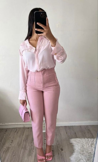 Women's High Waist Trousers B16