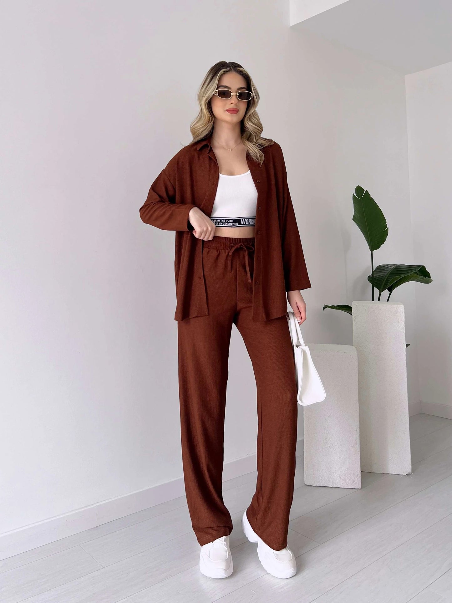 طقم كاجوال ربيعي مميز M11