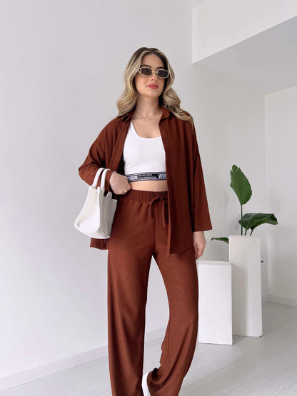 طقم كاجوال ربيعي مميز M11