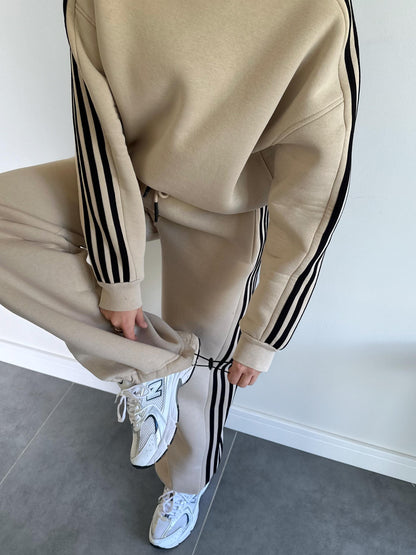 Cotton casual sportswear set (hoodie + pants) T16