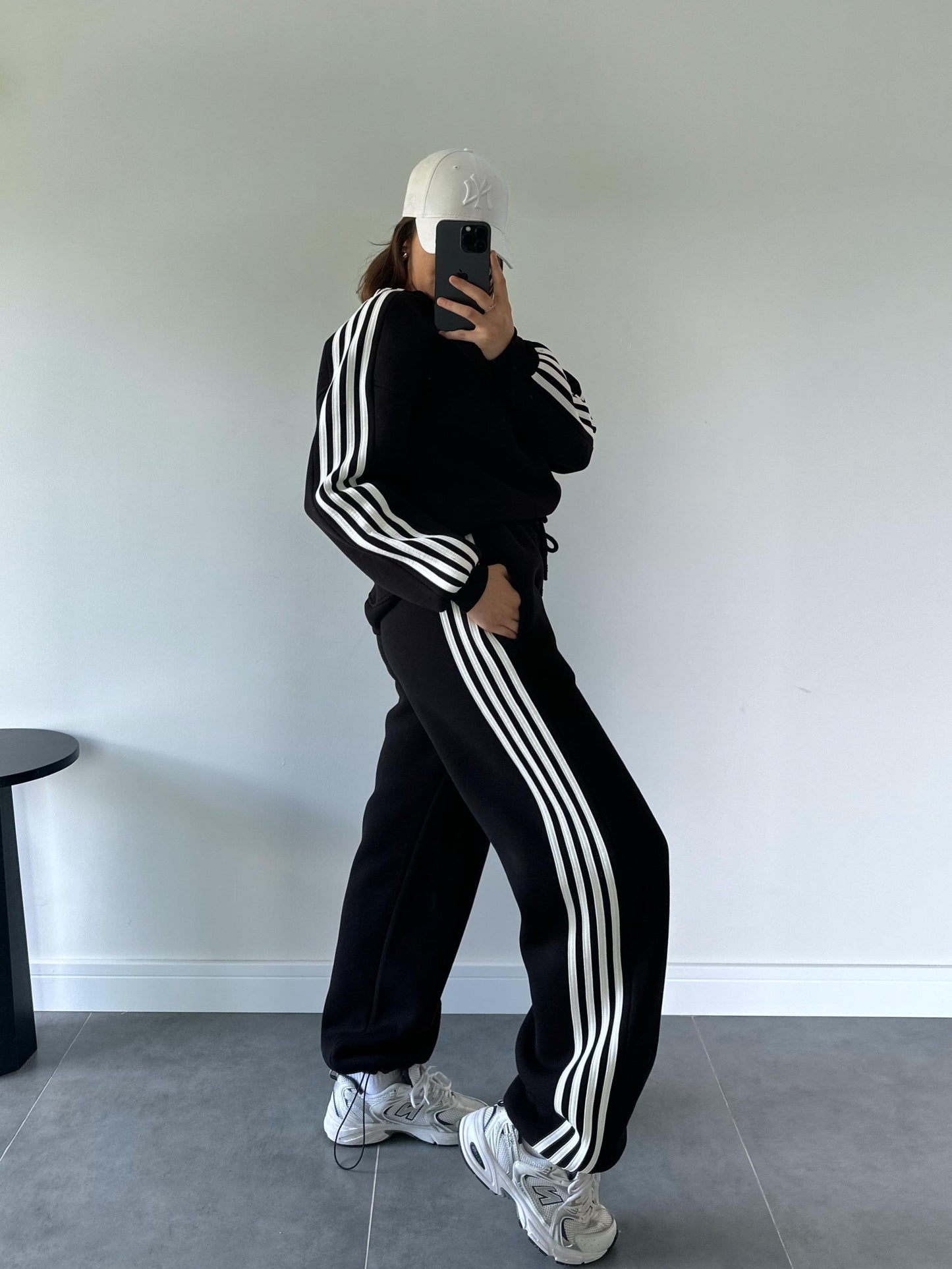 Cotton casual sportswear set (hoodie + pants) T16