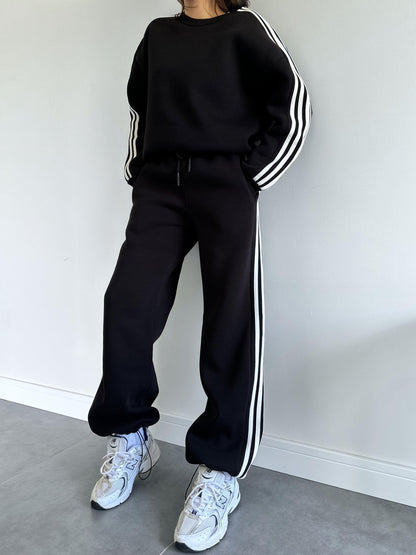 Cotton casual sportswear set (hoodie + pants) T16