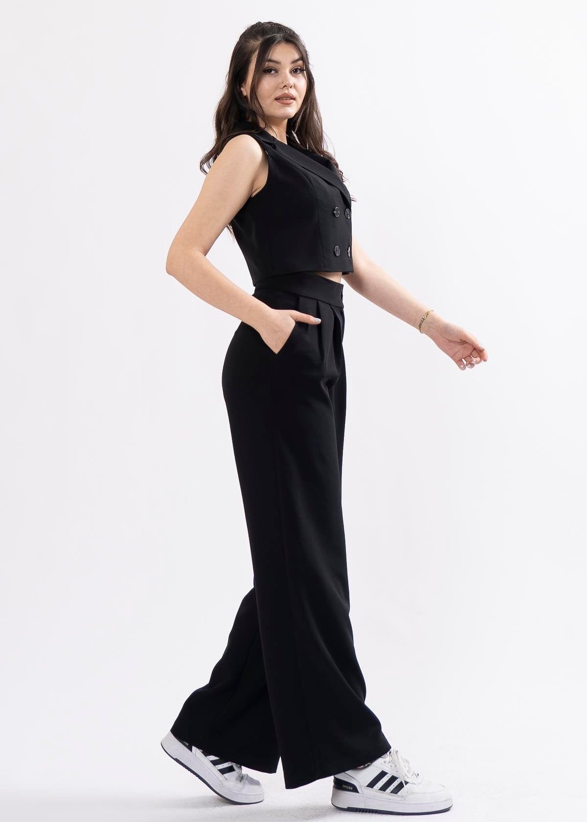 طقم رسمي تركي أنيق 2 قطعة فيست + بنطلون V7