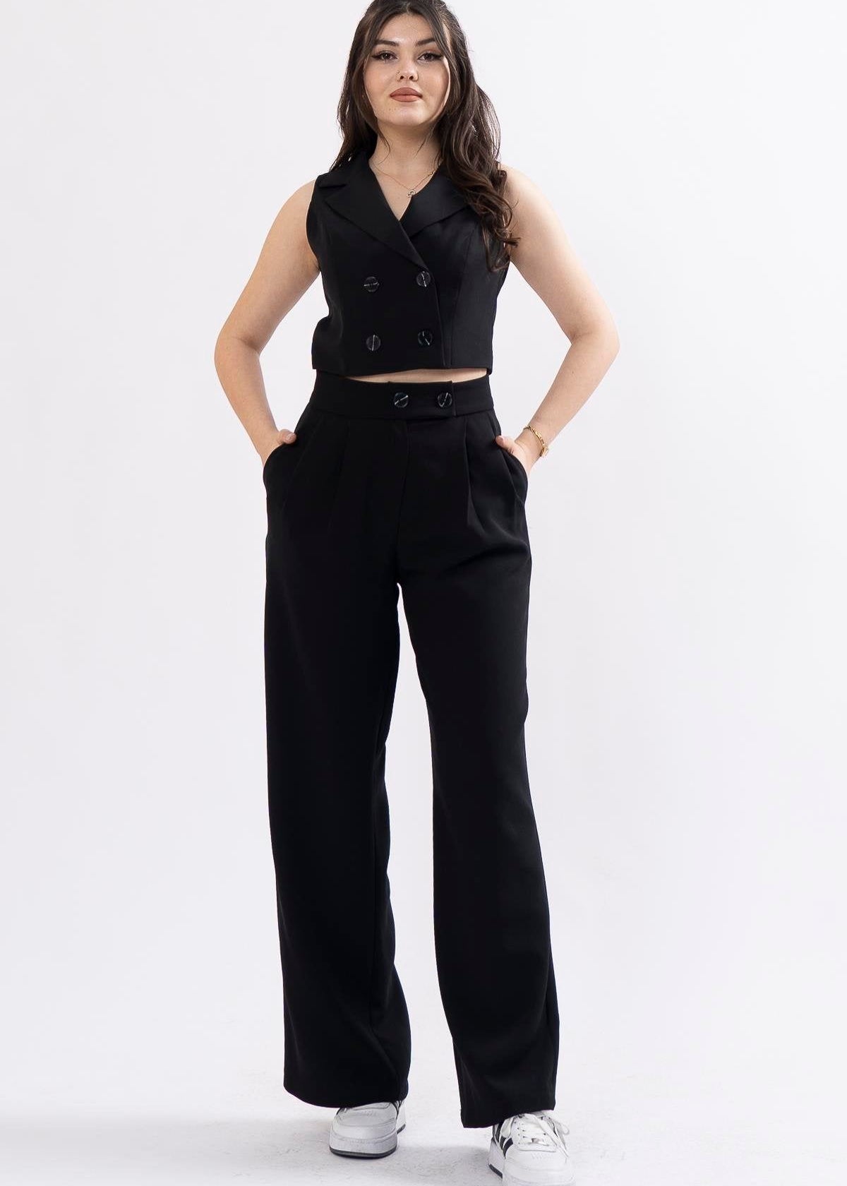 طقم رسمي تركي أنيق 2 قطعة فيست + بنطلون V7