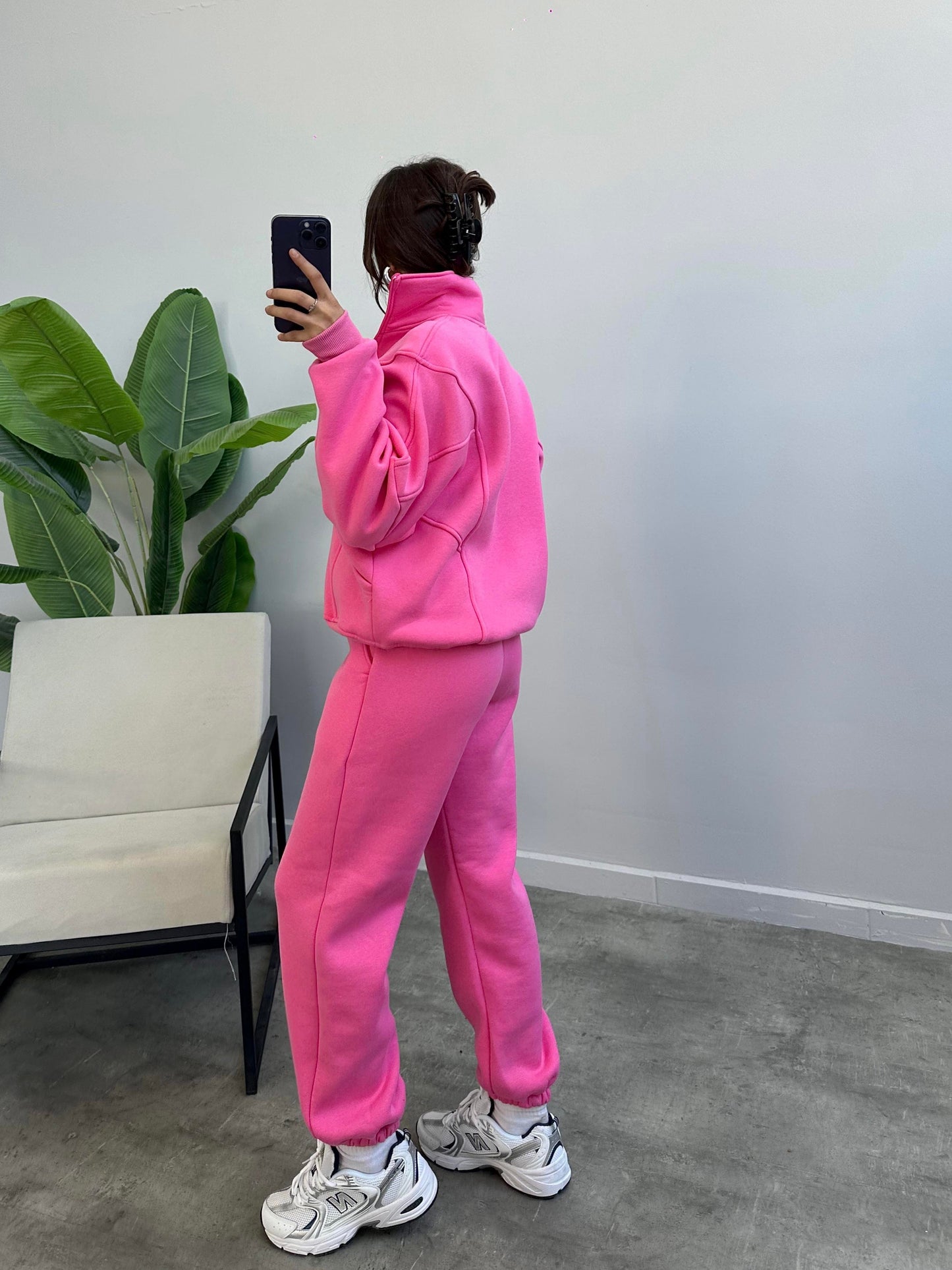 Cotton casual sportswear set (hoodie + pants) T19