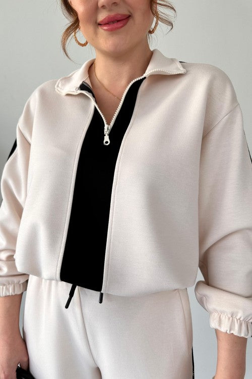 T21 Cotton Casual Sportswear Set (Hoodie + Pants)