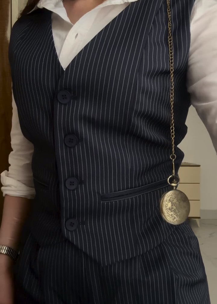 Summer jumpsuit with belt S6